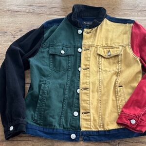 PacSun Multicolor Denim Jacket